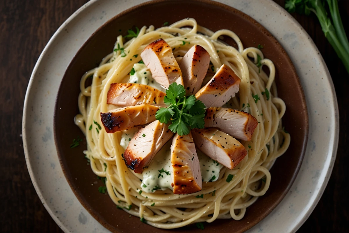 crockpot chicken pasta with