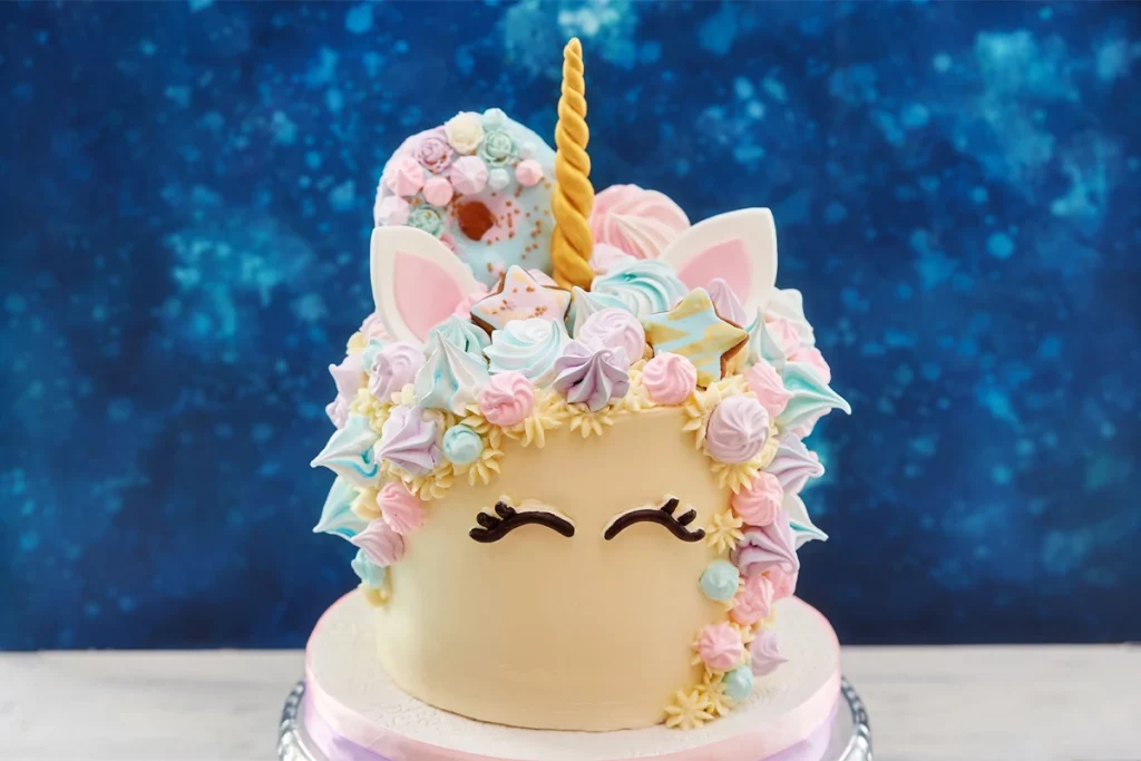 unicorn birthday cake