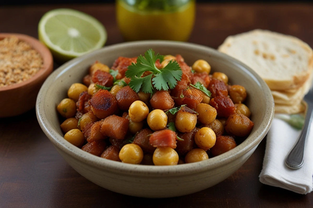 Cuban Chickpea Fry