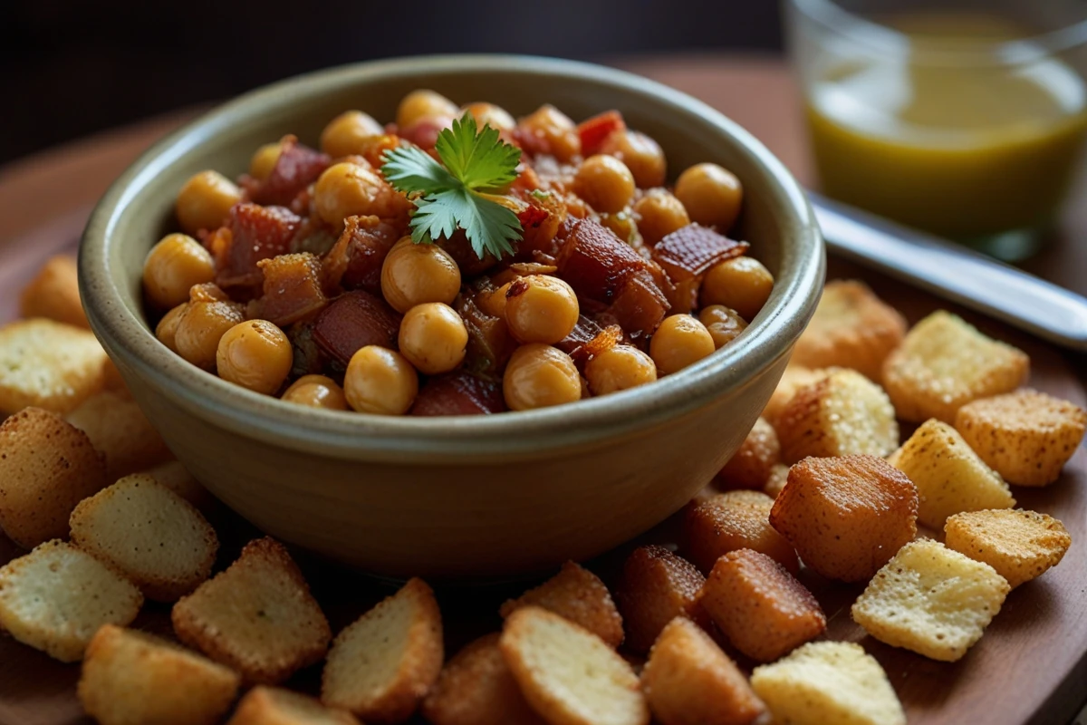 Cuban Fried Chickpeas