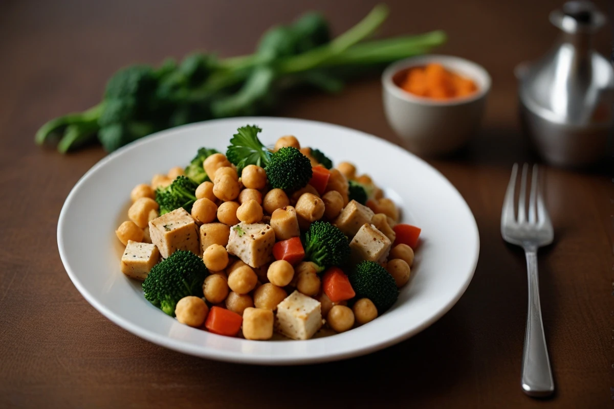  chickpea-based tofu