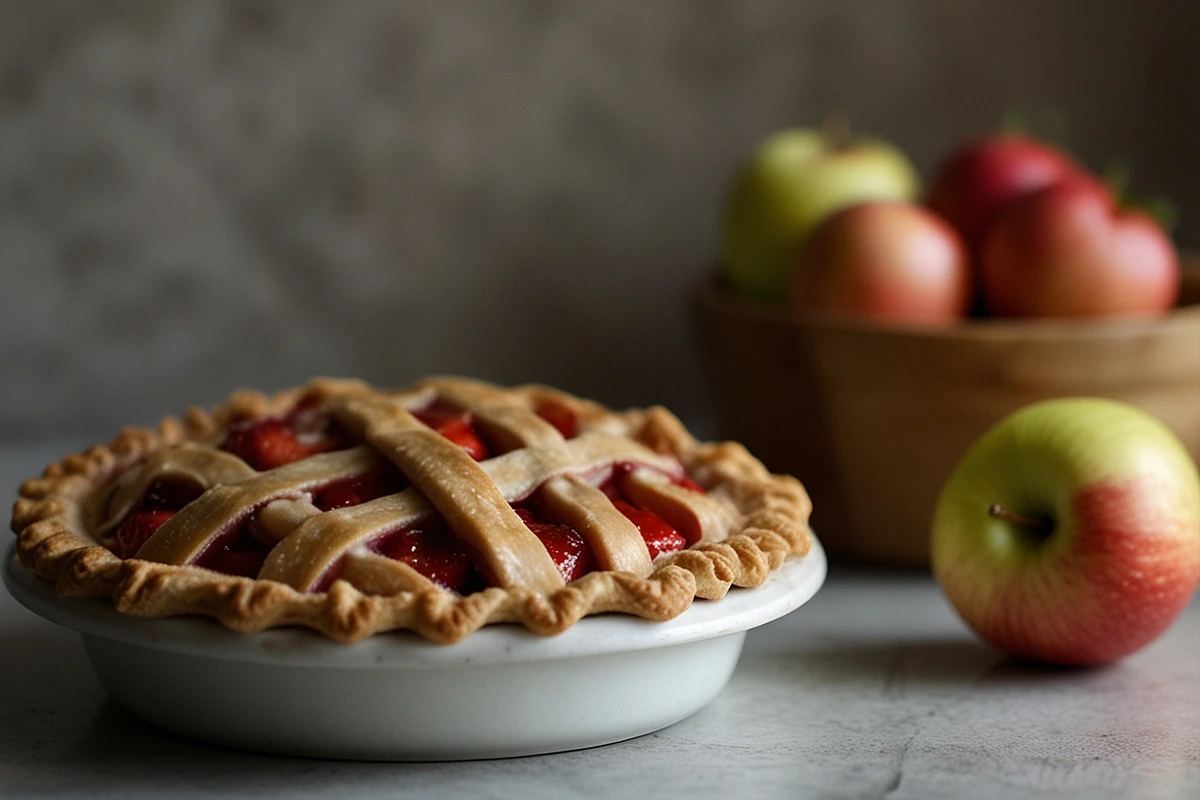 Apple Strawberry Pie