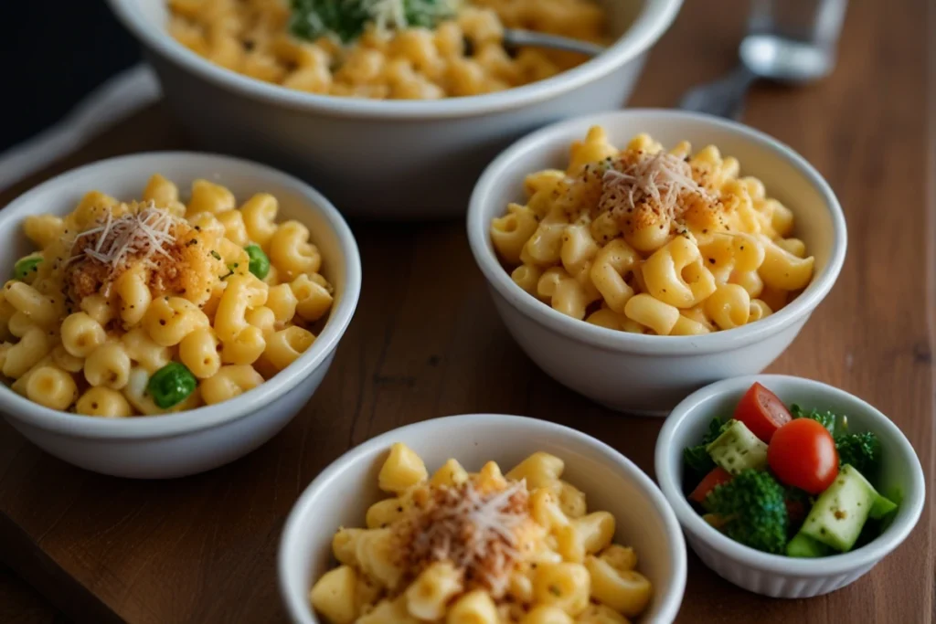 macaroni cheese accompaniments