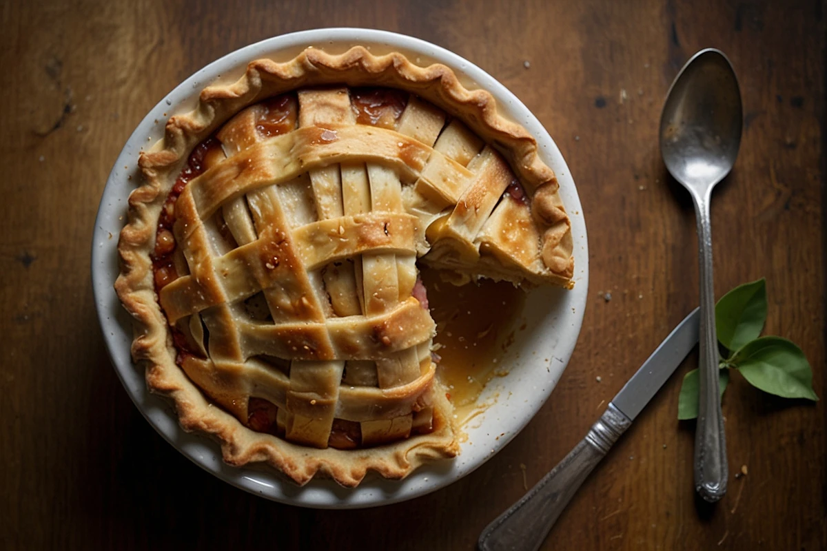 watery apple pie