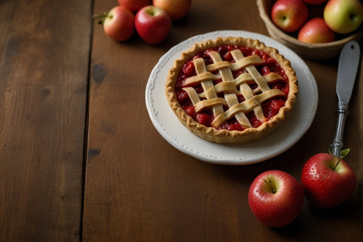 Strawberry and Apple Pie