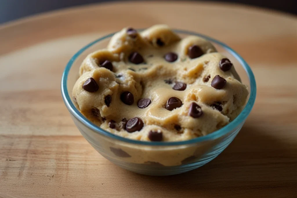 Cooling cookie dough