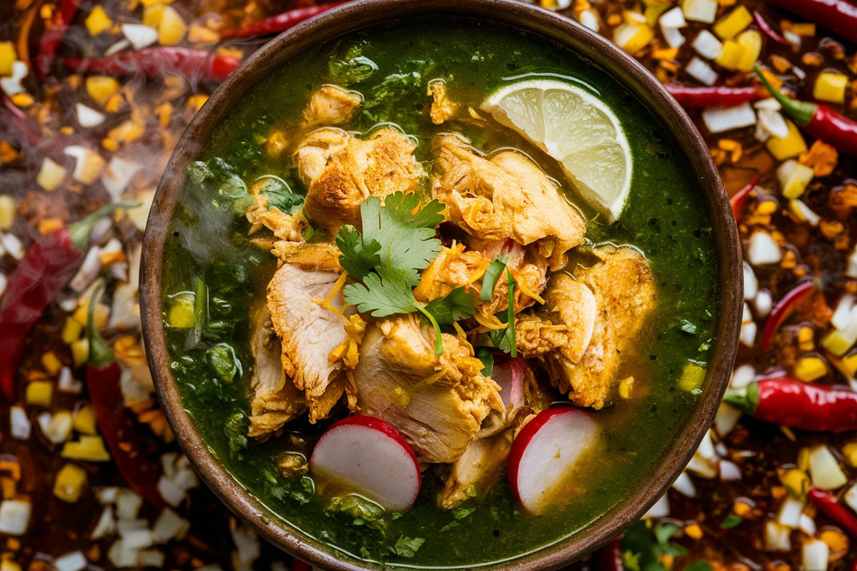 chicken pozole verde