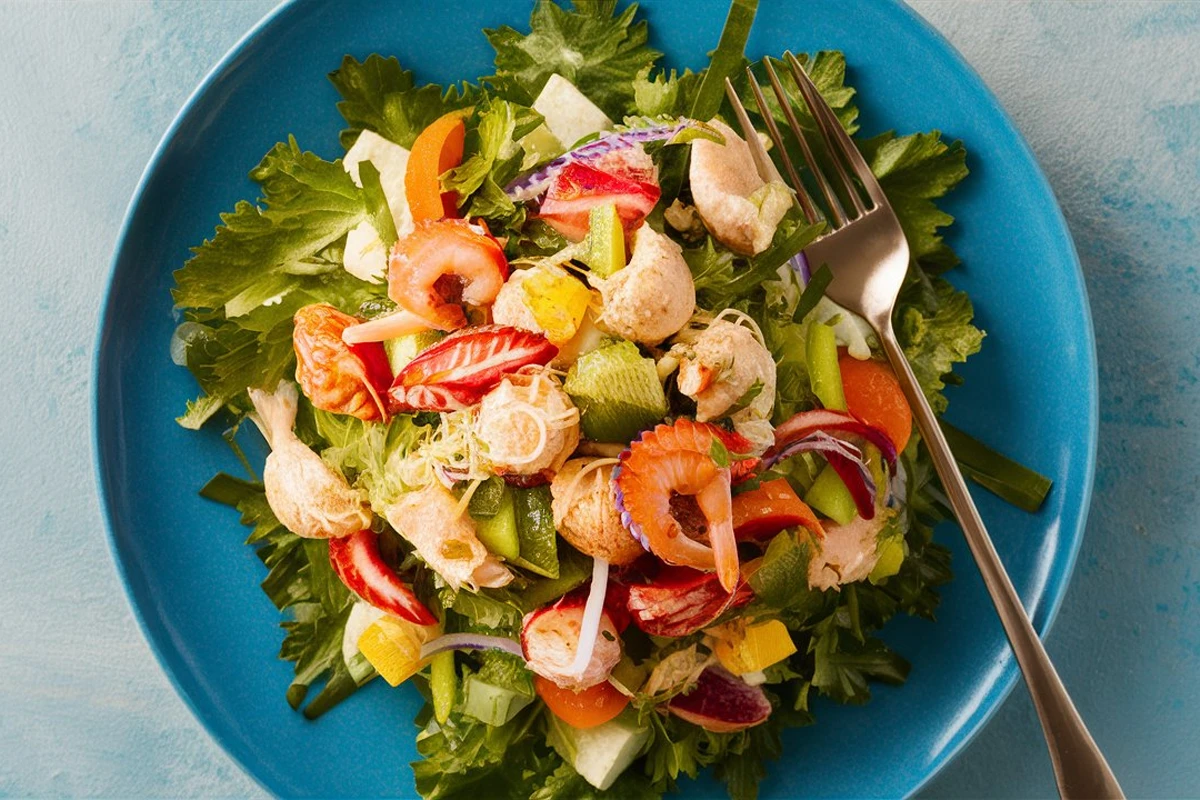 Easy seafood salad 