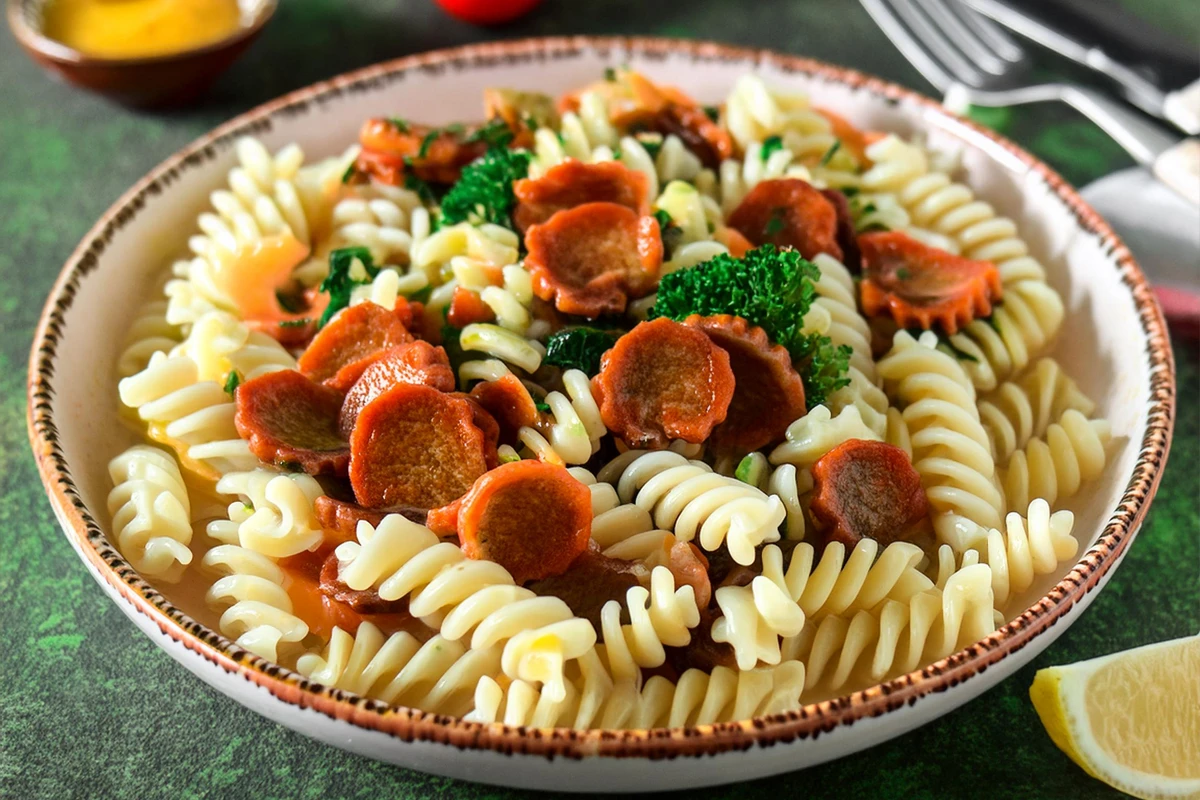 Cheesy Sausage Pasta