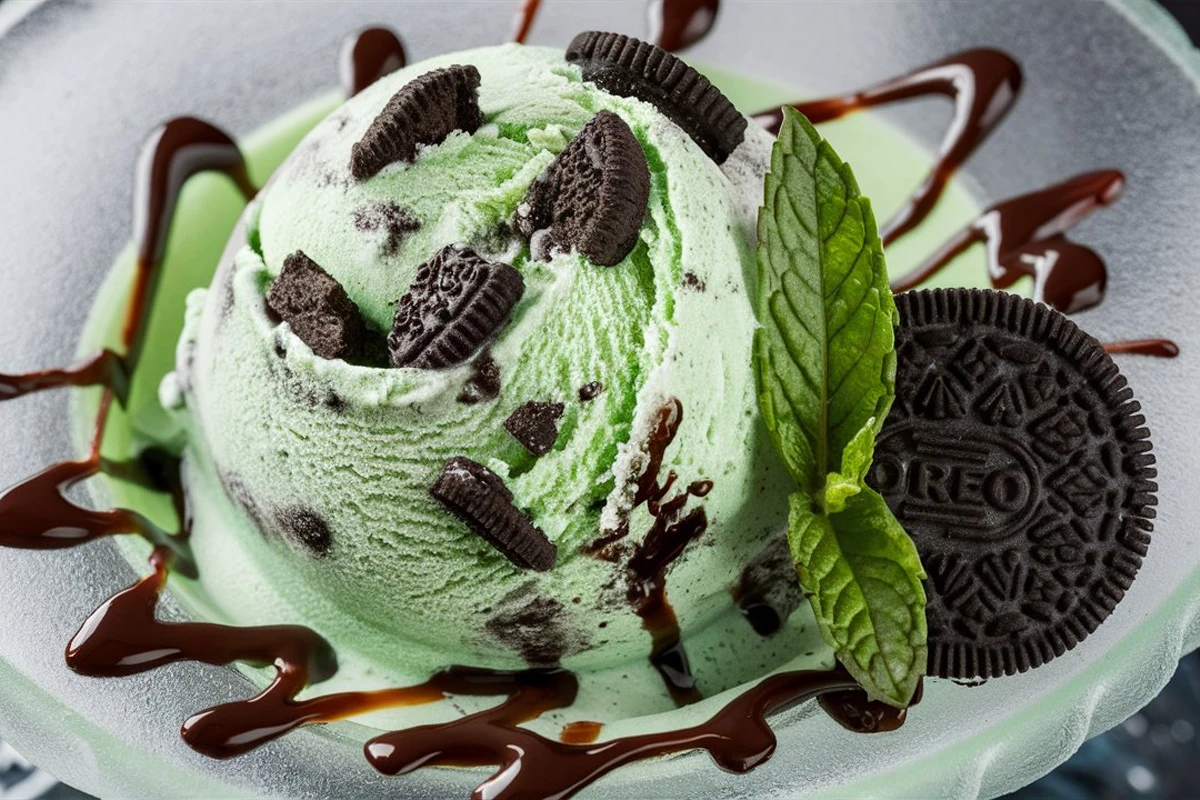 Mint Oreo Ice Cream