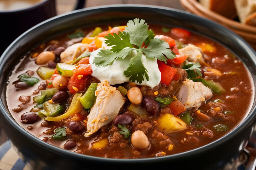 Healthy Chicken Chili