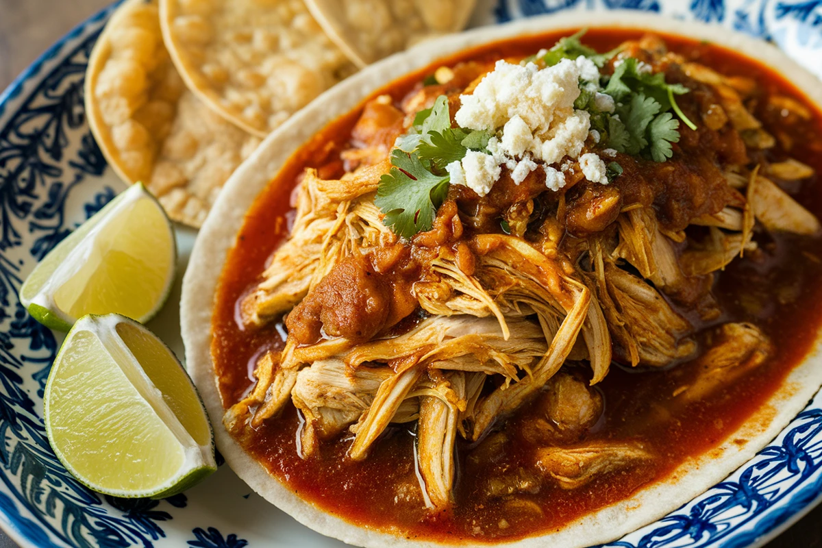 Chipotle chicken tinga