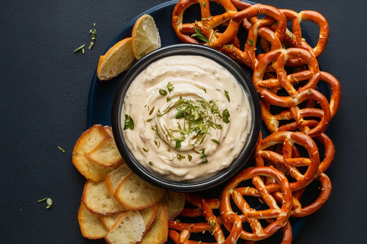 dipping sauce for pretzels