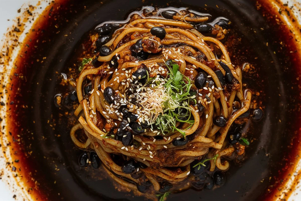 Spicy Black Bean Noodles