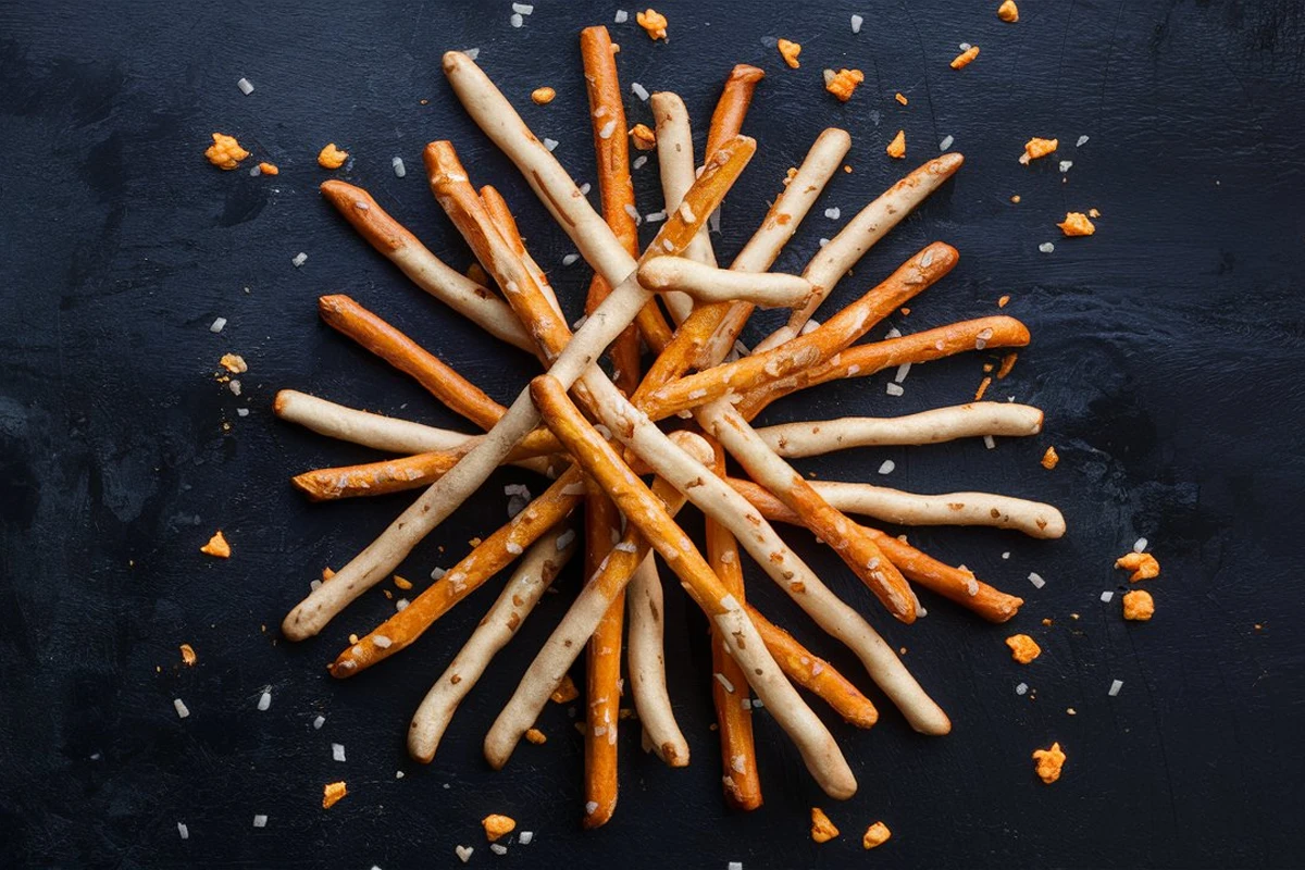 Spicy Pretzel Sticks