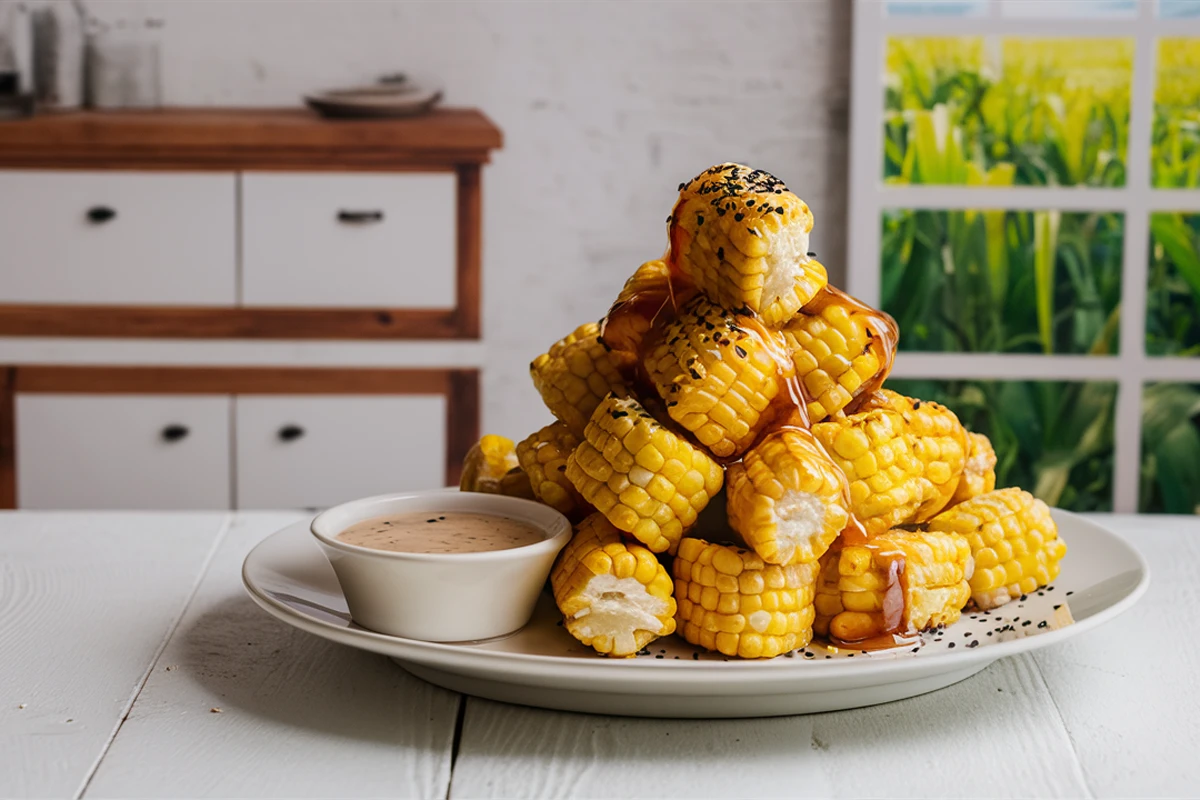 fried corn nuggets