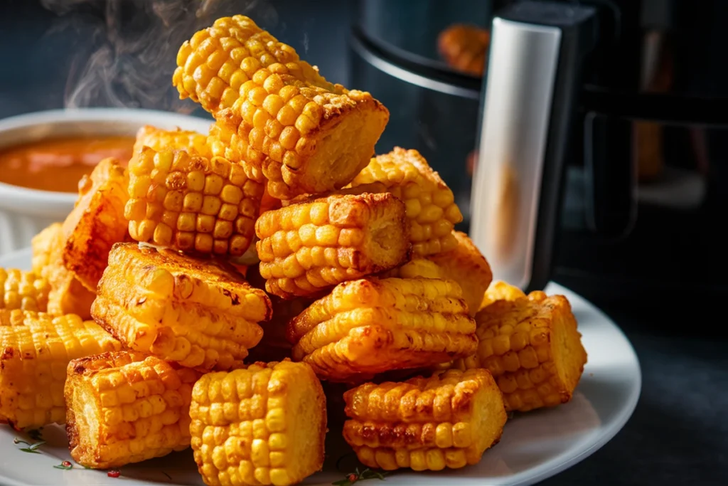 Air Fried Corn Nuggets