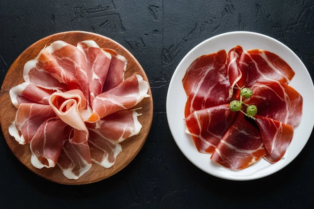 Serrano ham vs Prosciutto