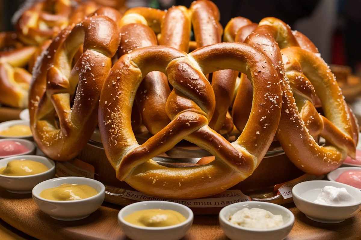 Bavarian pretzels