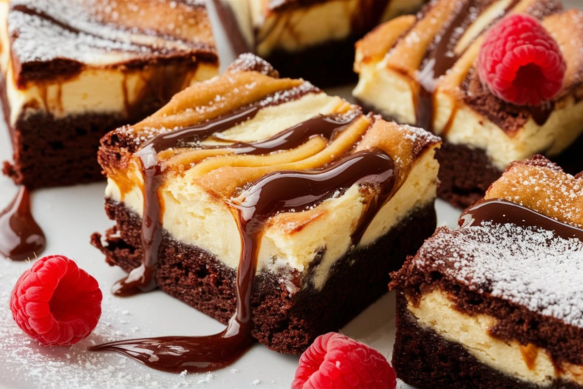 cheesecake brownie bars