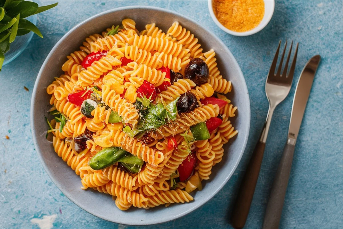 Vegetable Rotini Pasta 