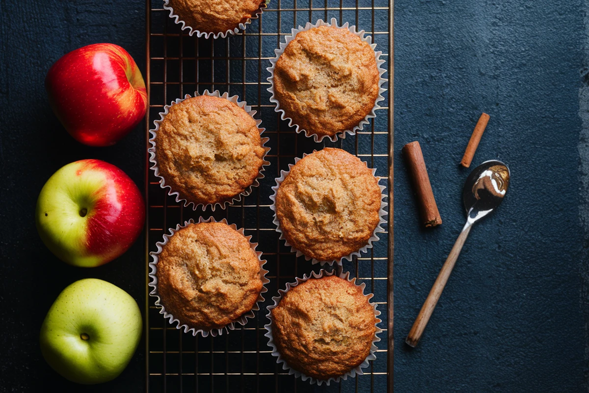 healthy cinnamon muffins