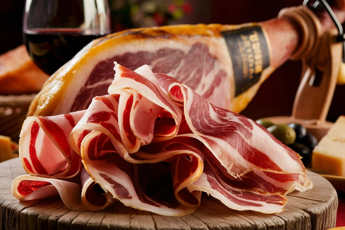 traditional Spanish ham