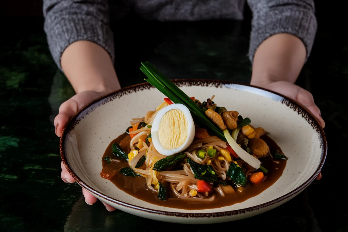 Thai noodle dish 