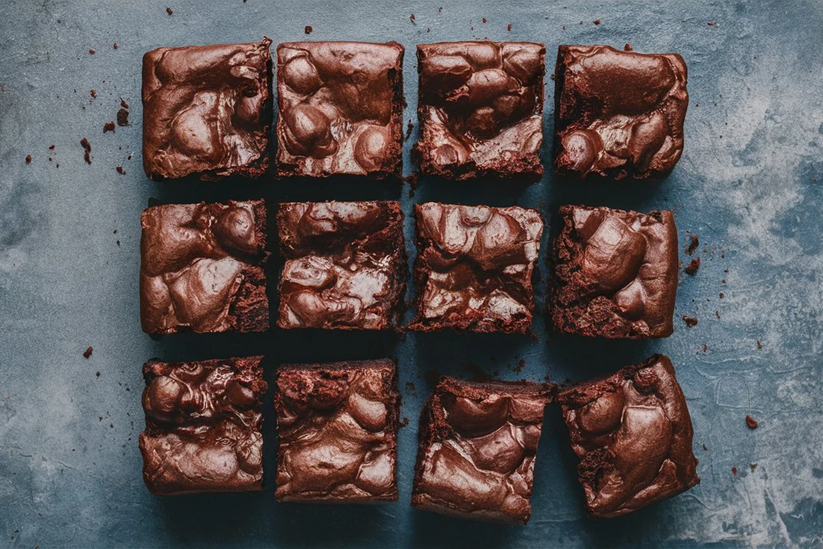 Brownie layers without Oreos