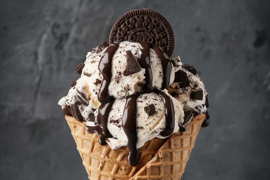 Homemade Oreo Ice Cream