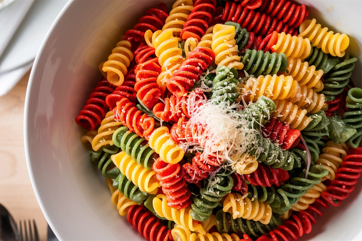 Tri Colored Pasta