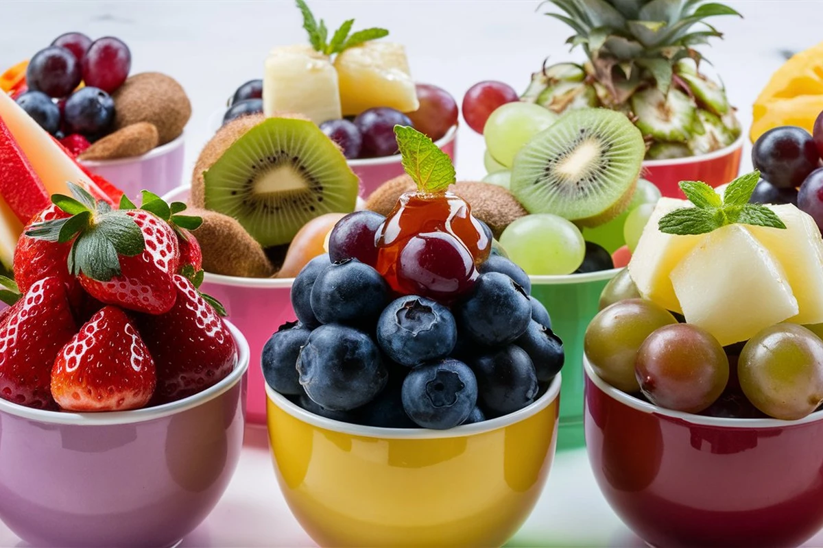 Fruit salad cups