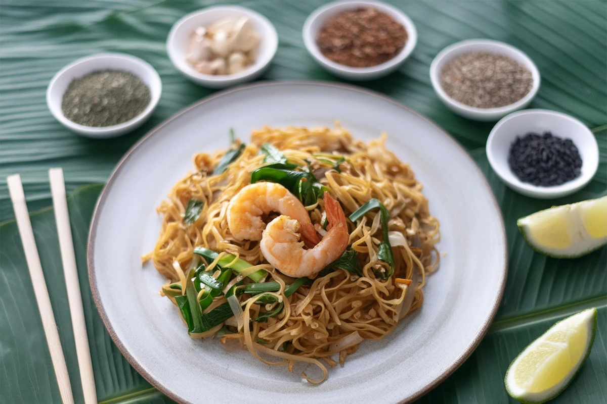 Thai noodle calorie content