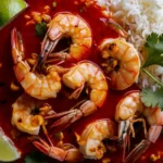 Mexican deviled shrimp